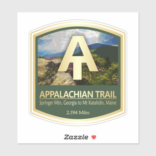 Appalachian Trail (PF) Sticker (Vel)