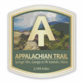 Appalachian Trail (PF) Sticker (Voorkant)