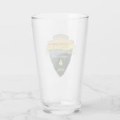 Appalachian Trail (pijlpunt) Glas (Achterkant)