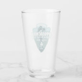 Appalachian Trail (pijlpunt T) Glas (Achterkant)