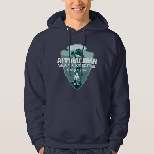 Appalachian Trail (pijlpunt T) Hoodie (Voorkant)