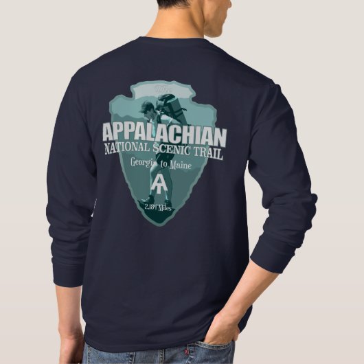 Appalachian Trail (pijlpunt T) T-shirt (Achterkant)