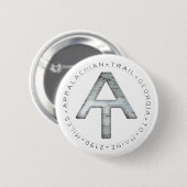 Appalachian Trail Pin Ronde Button 5,7 Cm (Voorkant /achterkant)