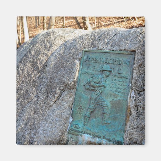 Appalachian Trail Plaque Unicoi Gap GA Magnet (Voorkant)