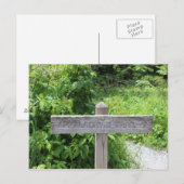 Appalachian Trail Post Kaart (Voorkant / Achterkant)