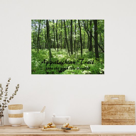 Appalachian Trail Poster (Keuken)