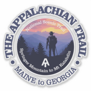 Appalachian Trail (rd2) Sticker