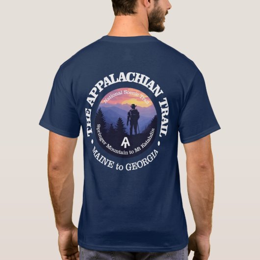 Appalachian Trail (rd2) T-shirt (Achterkant)