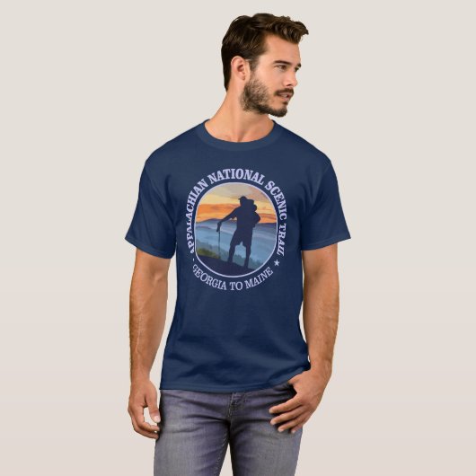 Appalachian Trail (rd)3 T-shirt (Voorkant volledig)