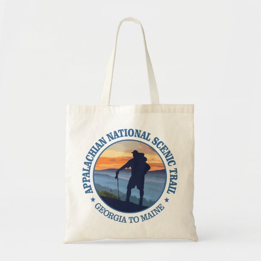 Appalachian Trail (rd)3 Tote Bag (Voorkant)