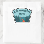 Appalachian Trail Rechthoekige Sticker (Tas)