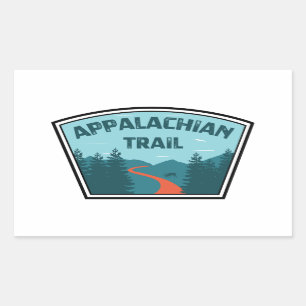 Appalachian Trail Rechthoekige Sticker