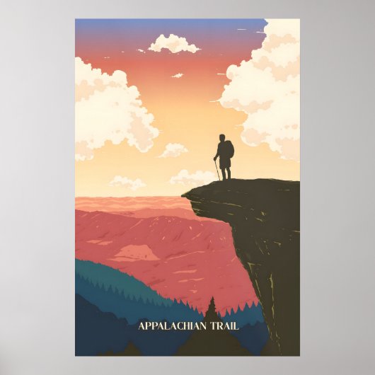 Appalachian Trail Reisposter Poster (Voorkant)