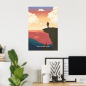 Appalachian Trail Reisposter Poster (Thuiskantoor)