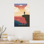 Appalachian Trail Reisposter Poster (Keuken)