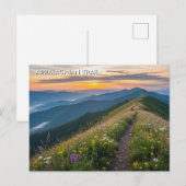 Appalachian Trail Reizen Briefkaart (Voorkant / Achterkant)