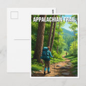 Appalachian Trail Reizen Briefkaart (Voorkant / Achterkant)