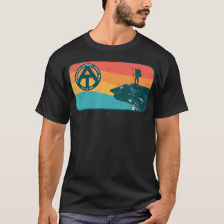 Appalachian Trail Retro Mcafee'S Knob Wandelshirt T-shirt