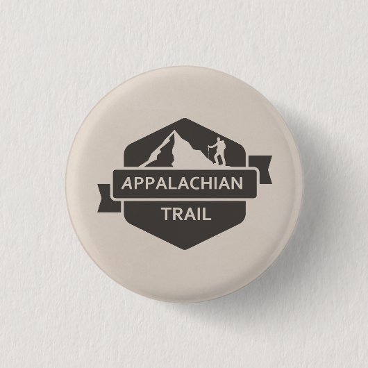Appalachian Trail Ronde Button 3,2 Cm (Voorkant)