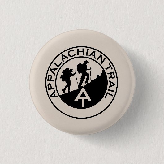 Appalachian Trail Ronde Button 3,2 Cm (Voorkant)