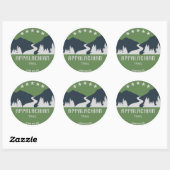 Appalachian Trail Ronde Sticker (Vel)