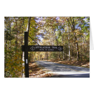 appalachian trail sign pennsylvania herfst