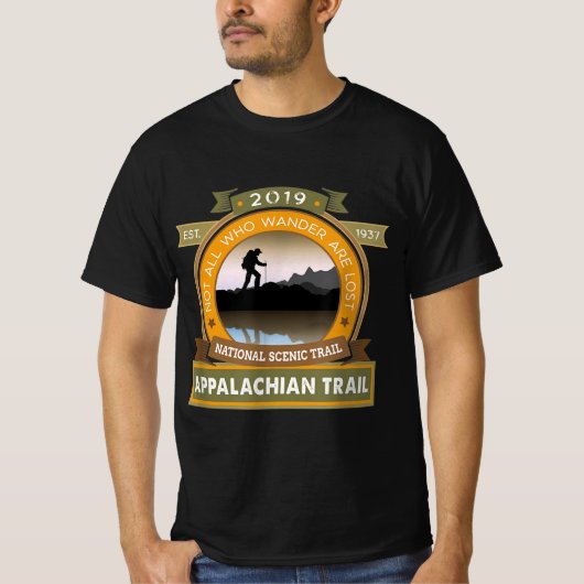 Appalachian Trail Souvenir Hiking T-shirt (Voorkant)
