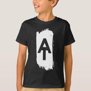 Appalachian Trail Souvenir Kaart Wandeltocht Appal T-shirt