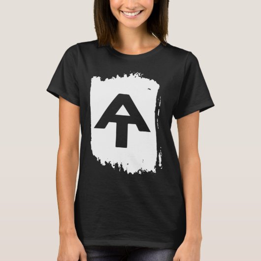 Appalachian Trail Souvenir Map Hiking Appalachia T-shirt (Voorkant)