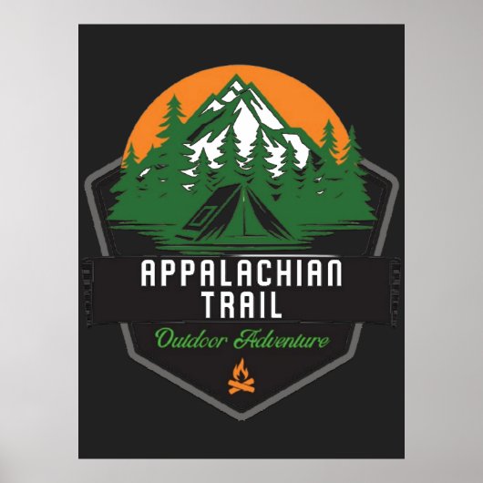 Appalachian Trail Summer Edition Poster (Voorkant)