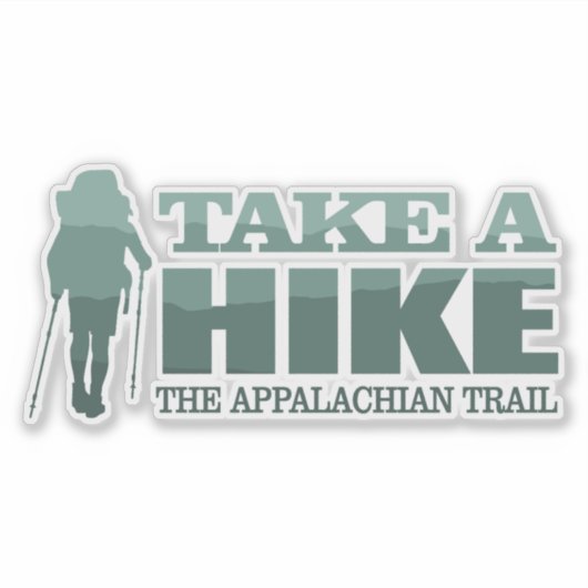 Appalachian Trail (TAH2) Sticker (Voorkant)