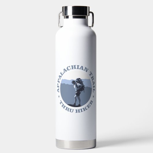 Appalachian Trail-Thru Hiker Apparel Waterfles (Voorkant)