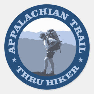 Appalachian Trail - Thru Hiker Ronde Sticker