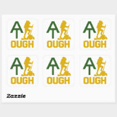 Appalachian Trail Tough Vierkante Sticker (Vel)