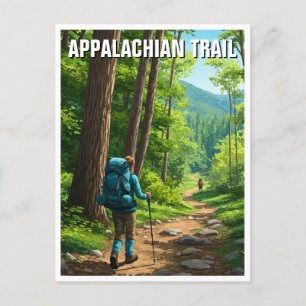Appalachian Trail Travel Briefkaart
