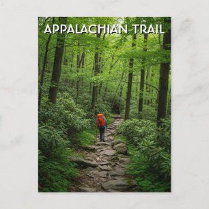 Appalachian Trail Travel Briefkaart