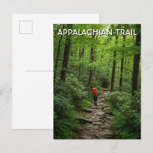 Appalachian Trail Travel Briefkaart (Voorkant / Achterkant)