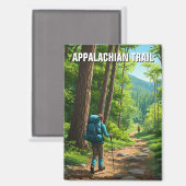 Appalachian Trail Travel Magneet (Voorkant / Achterkant)