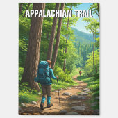 Appalachian Trail Travel Magneet (Voorkant)