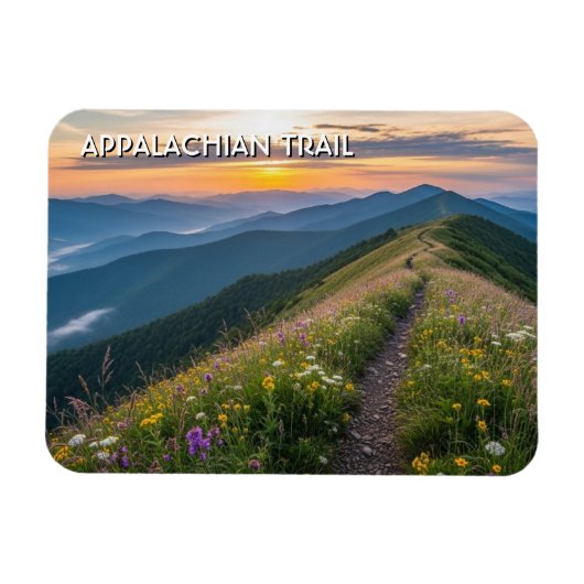 Appalachian Trail Travel Magneet (Horizontaal)