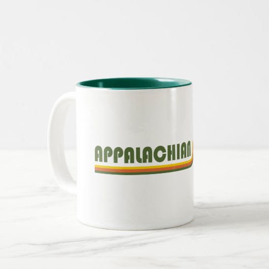 Appalachian Trail Tweekleurige Koffiemok (Voorkant links)