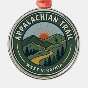 Appalachian Trail USA Metalen Ornament