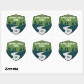 Appalachian Trail Vierkante Sticker (Vel)