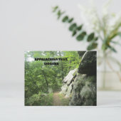 Appalachian Trail, Virginia Briefkaart (Staand voorkant)