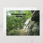 Appalachian Trail, Virginia Briefkaart (Voorkant / Achterkant)