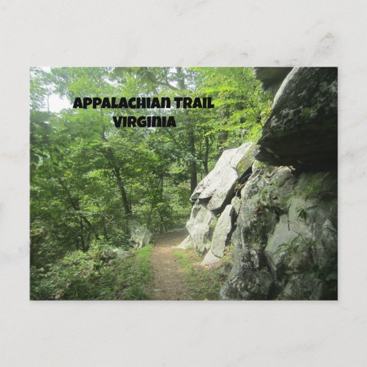 Appalachian Trail, Virginia Briefkaart (Voorkant)