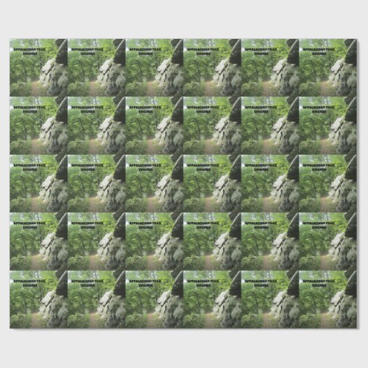 Appalachian Trail, Virginia Cadeaupapier (Vlak)