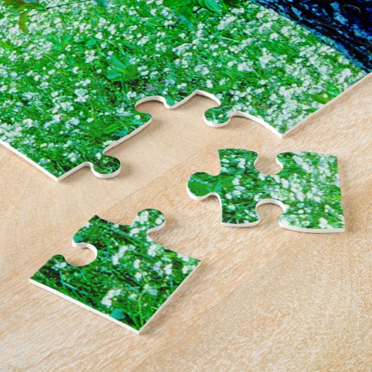 Appalachian Trail Virginia. Kerstgroet Legpuzzel (Zijkant)