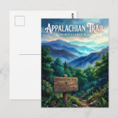 Appalachian Trail VS Briefkaart (Voorkant / Achterkant)