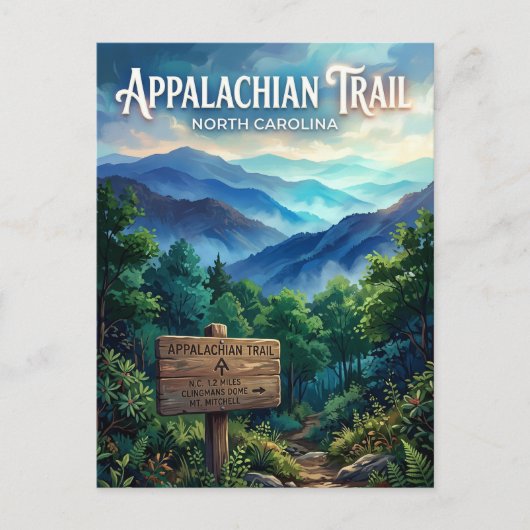 Appalachian Trail VS Briefkaart (Voorkant)